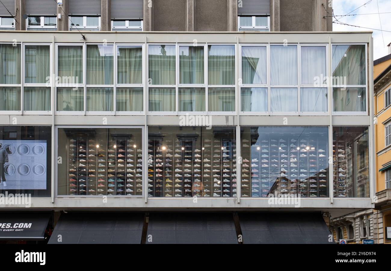Negozio Snipes in corso Buenos Aires Milano, Italia Foto Stock