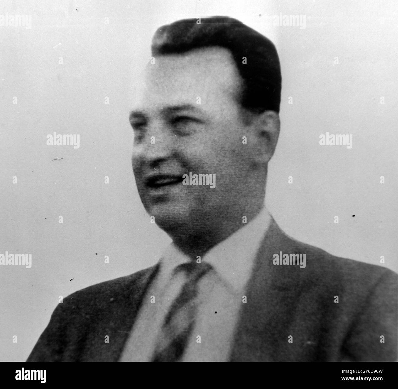 ATTACHE GENNADLY SEVASTYANOV - IMMAGINE DEL FILE FBI A WASHINGTON / ; 4 LUGLIO 1963 Foto Stock