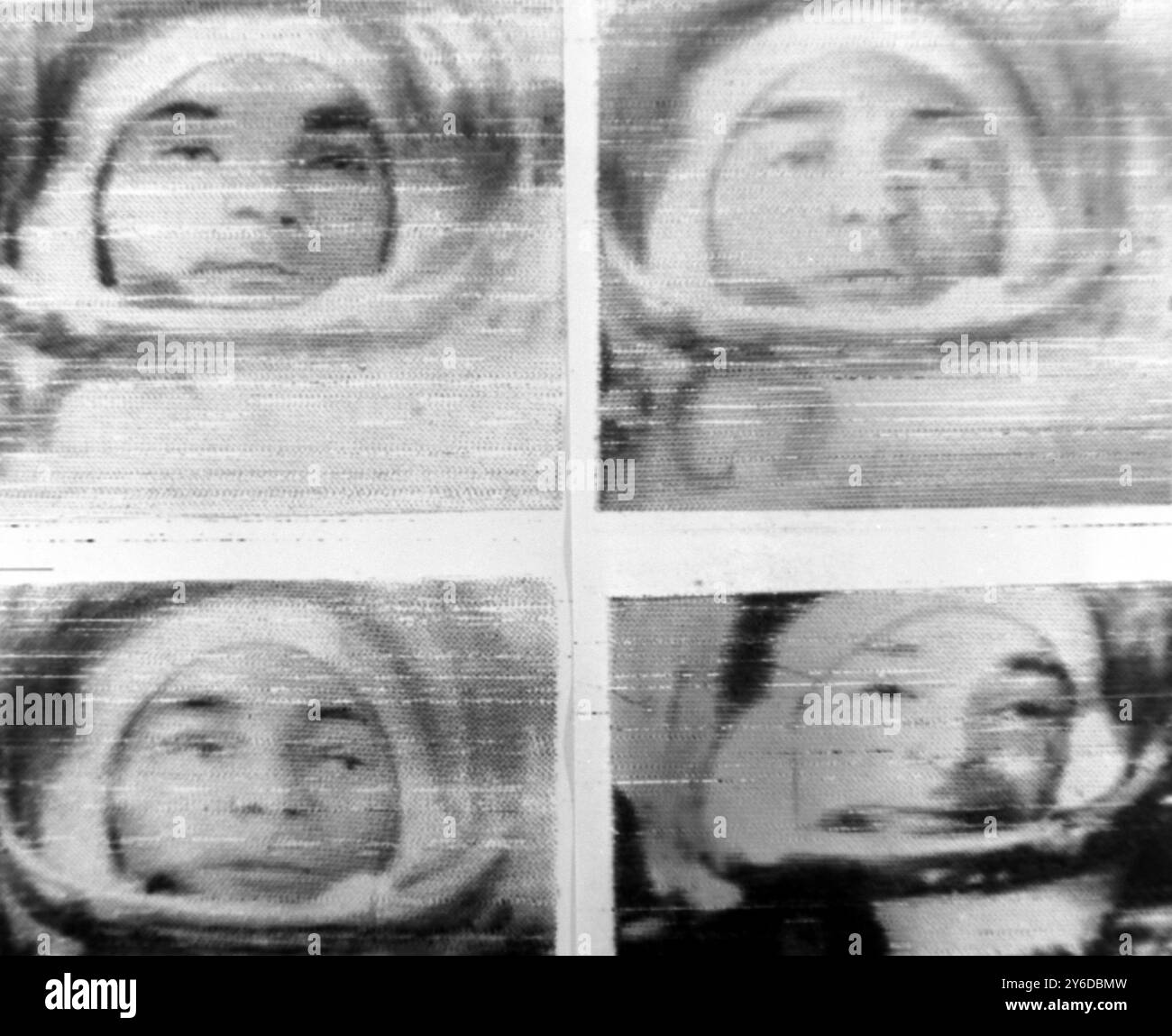 AGGIORNAMENTI REGOLARI DA VOSTOK 5 - LIUTANTE COLONNELLO VALERY F BYKOVSKY - QUINTO COSMONAUTA RUSSO A MOSCA; 15 GIUGNO 1963 Foto Stock