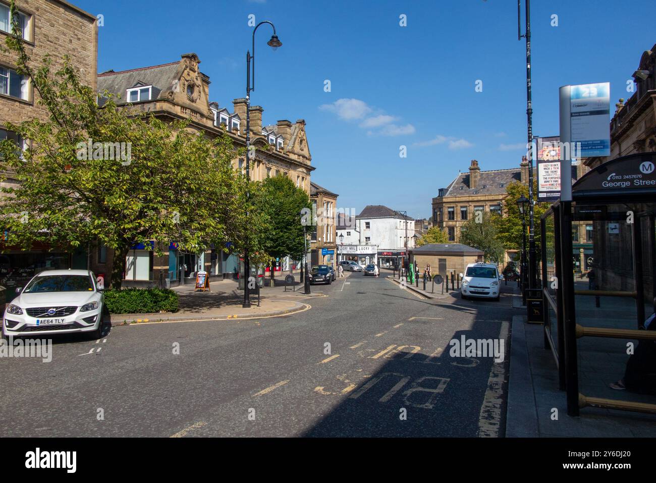 George Street, Halifax Foto Stock