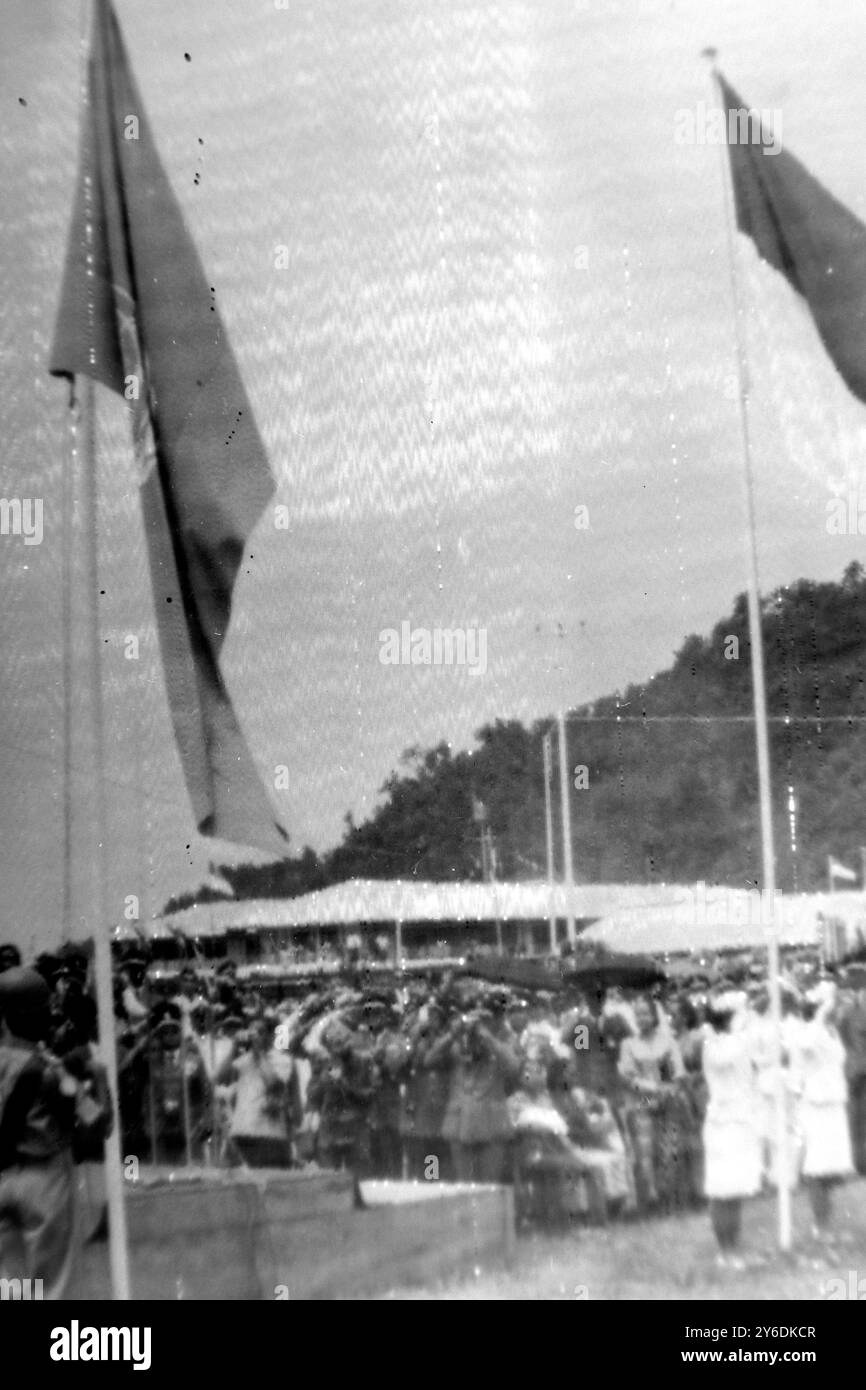 NUOVA GUINEA CONSEGNATA A KOTABARU - NAZIONI UNITE ; 1° MAGGIO 1963 Foto Stock