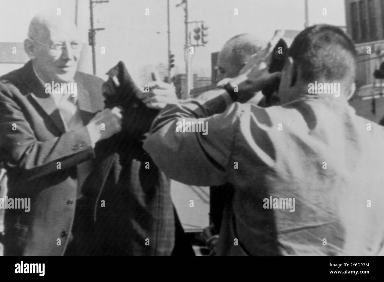 ROBERT STROUD CRIMINALE BIRDMAN DI ALCATRAZ / ; 28 MARZO 1963 Foto Stock