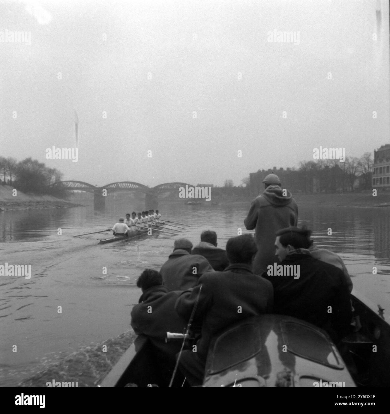CORSO DI FORMAZIONE CAMBRIDGE A PUTNEY / ; 4 MARZO 1963 Foto Stock