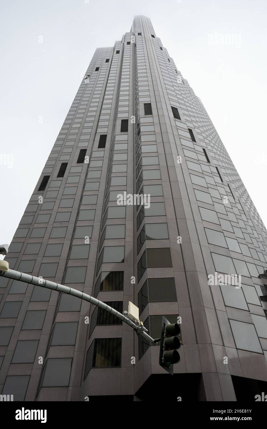 L'edificio della Banca americana. Foto Stock