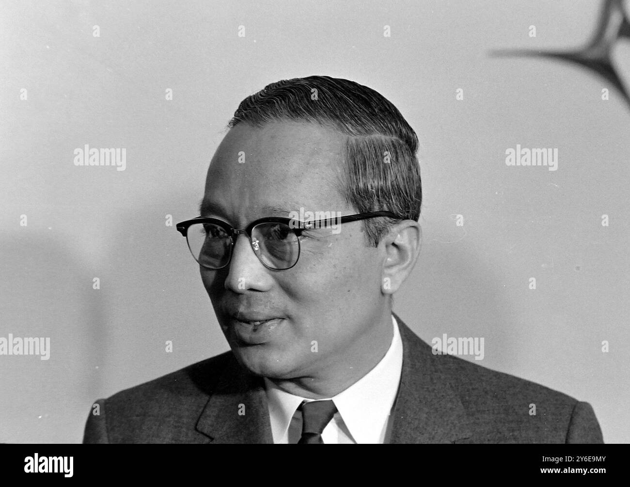 SEGRETARIO GENERALE DELLE NAZIONI UNITE U THANT SCELTO SEGRETARIO GENERALE DELLE NAZIONI UNITE / ; 6 DICEMBRE 1962 Foto Stock