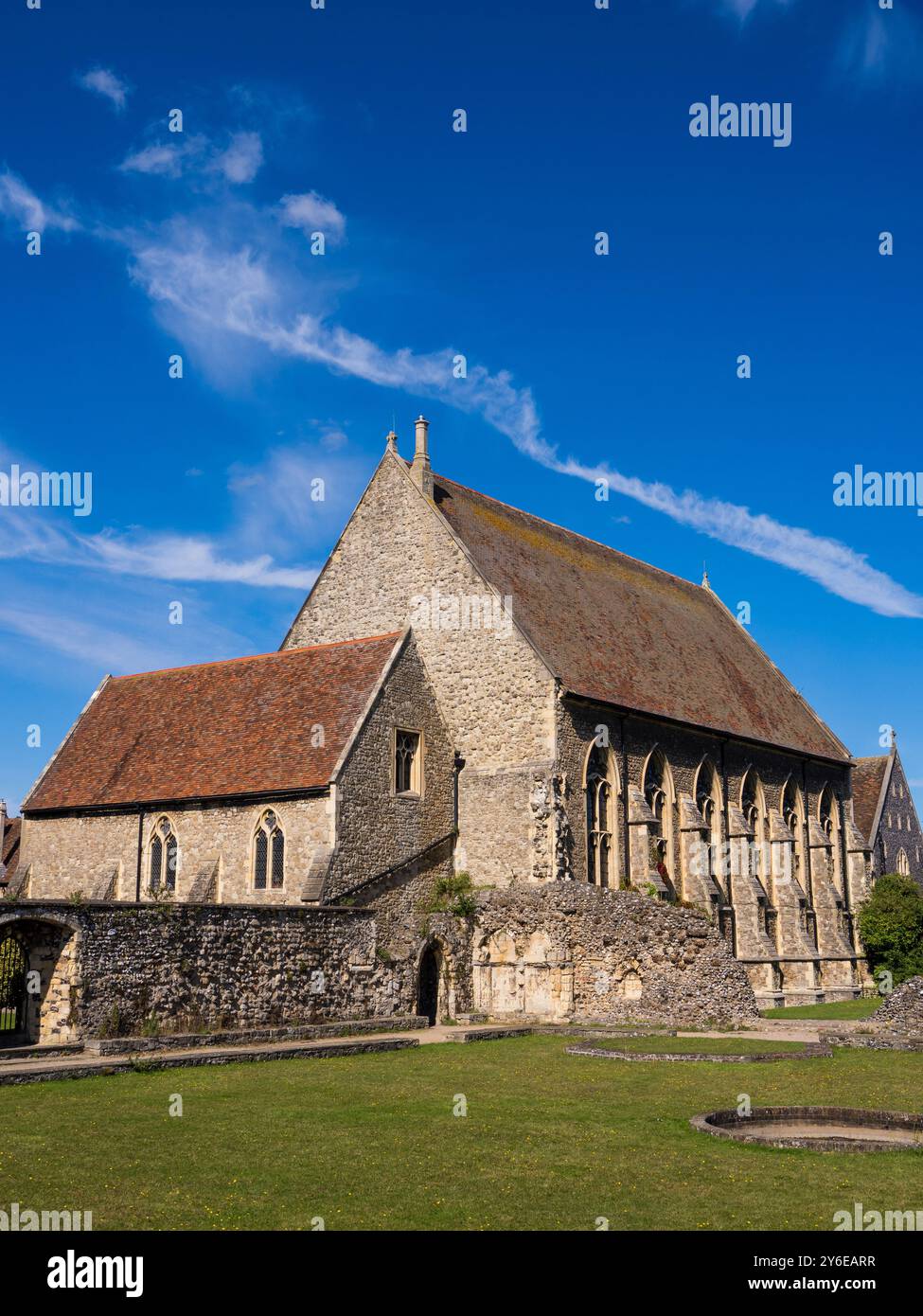 St Augustine's Abbey, Canterbury, Kent, Inghilterra, Regno Unito, GB. Foto Stock