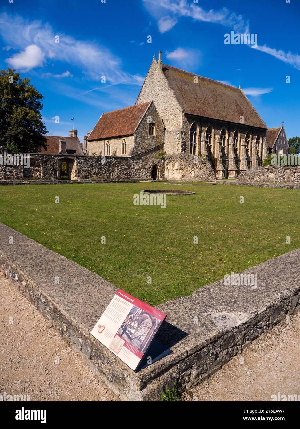 St Augustine's Abbey, Canterbury, Kent, Inghilterra, Regno Unito, GB. Foto Stock