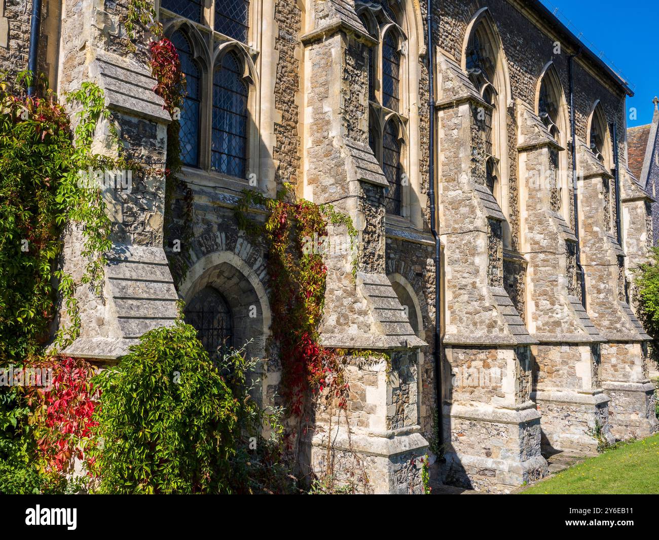 St Augustine's Abbey, Canterbury, Kent, Inghilterra, Regno Unito, GB. Foto Stock
