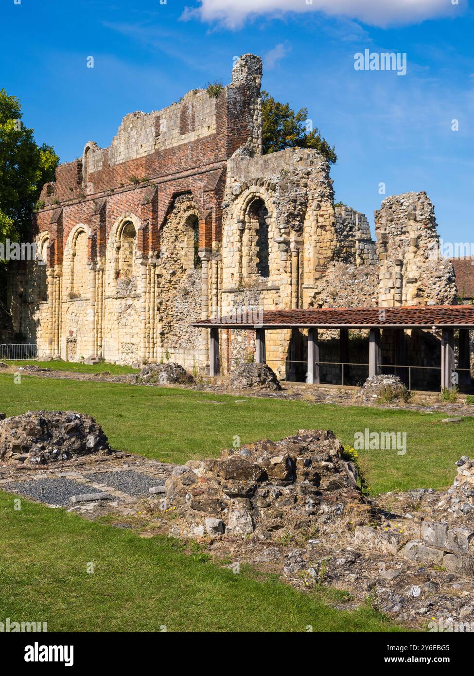 St Augustine's Abbey, Canterbury, Kent, Inghilterra, Regno Unito, GB. Foto Stock