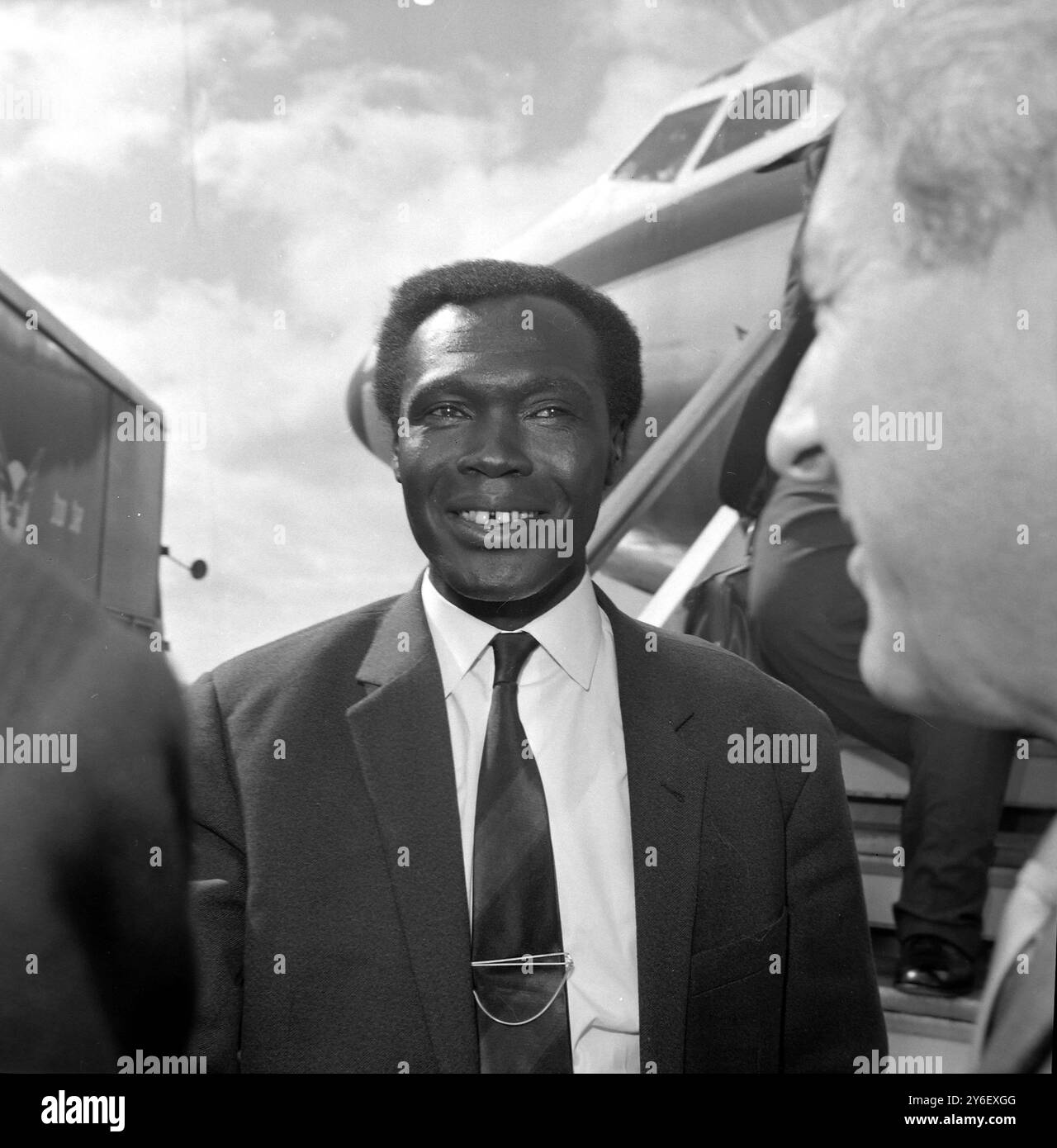 MILTON OBOTE A LONDRA / ; 6 SETTEMBRE 1962 Foto Stock