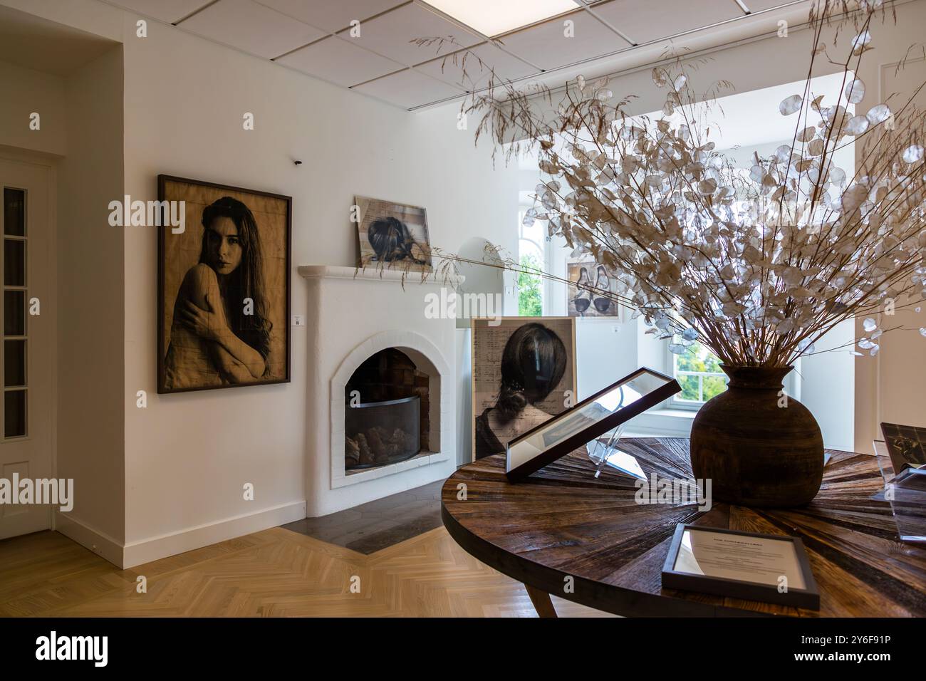 Giardini Norrviken (Norrvikens trädgårdar). Kattviksvägen, Båstads kommun, Skåne, Skåne, Svezia Foto Stock