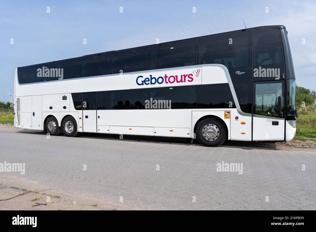 Pullman Gebotours Van Hool TX27 Astromega Foto Stock