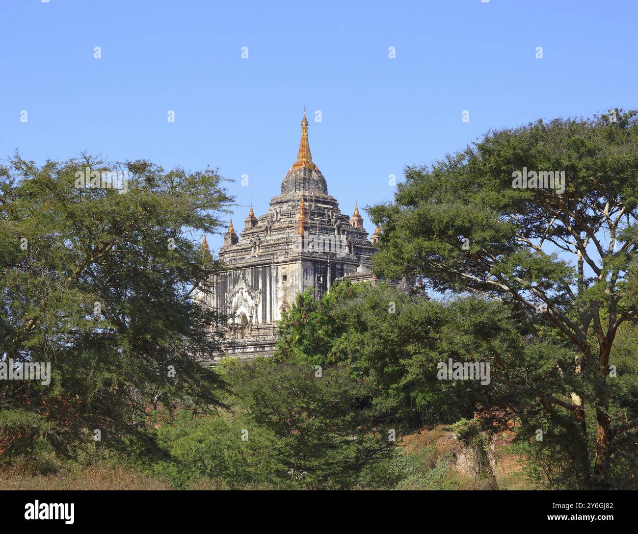 Che Byin Nyu tempio di Bagan, Myanmar (Birmania) Foto Stock