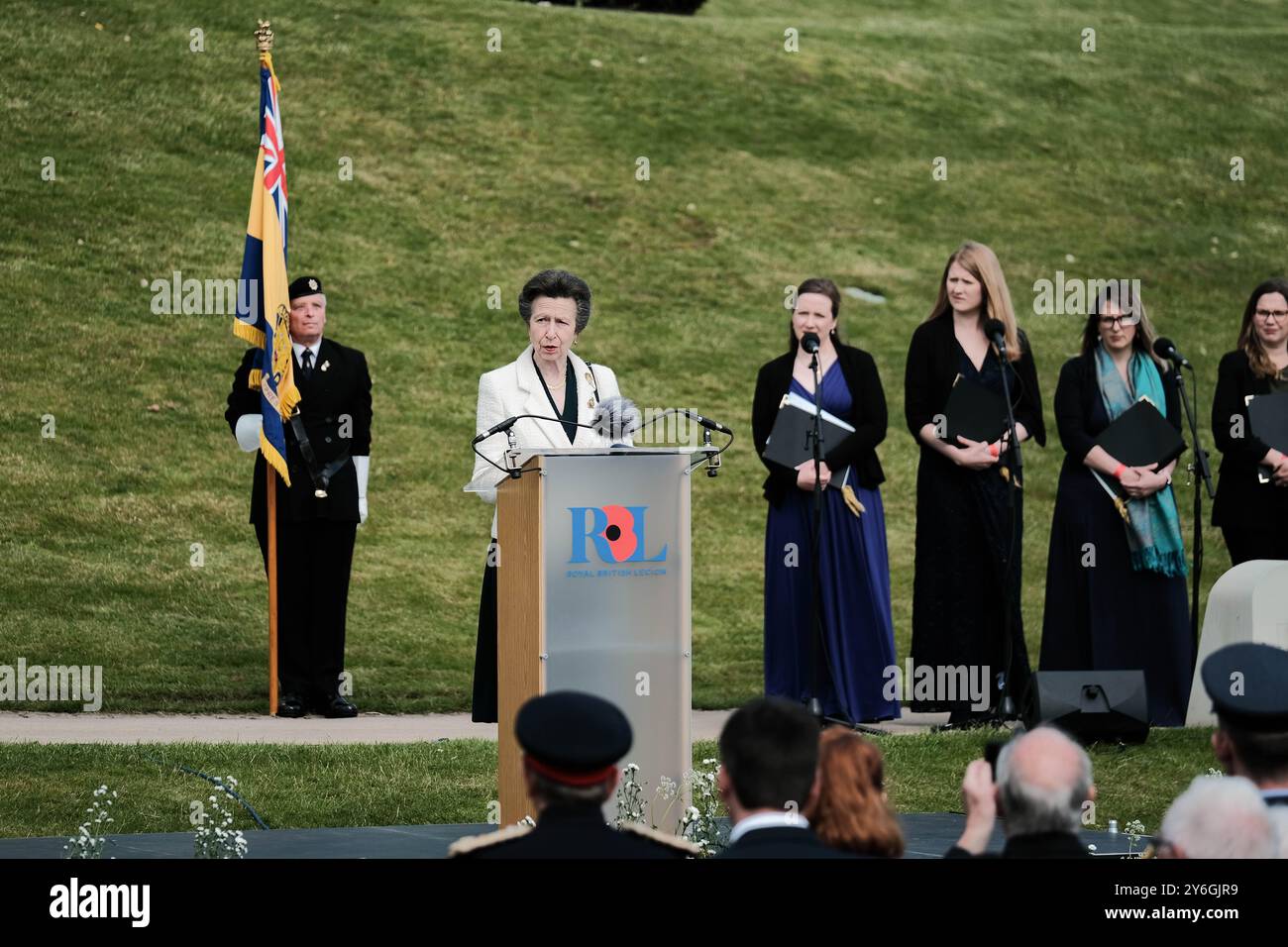 L'NMA, Regno Unito. 16 maggio 2023. Sua altezza reale la Principessa reale partecipa al 60° anniversario della Royal British Legions dell'ultimo militare in stato di retrocessione. Foto Stock