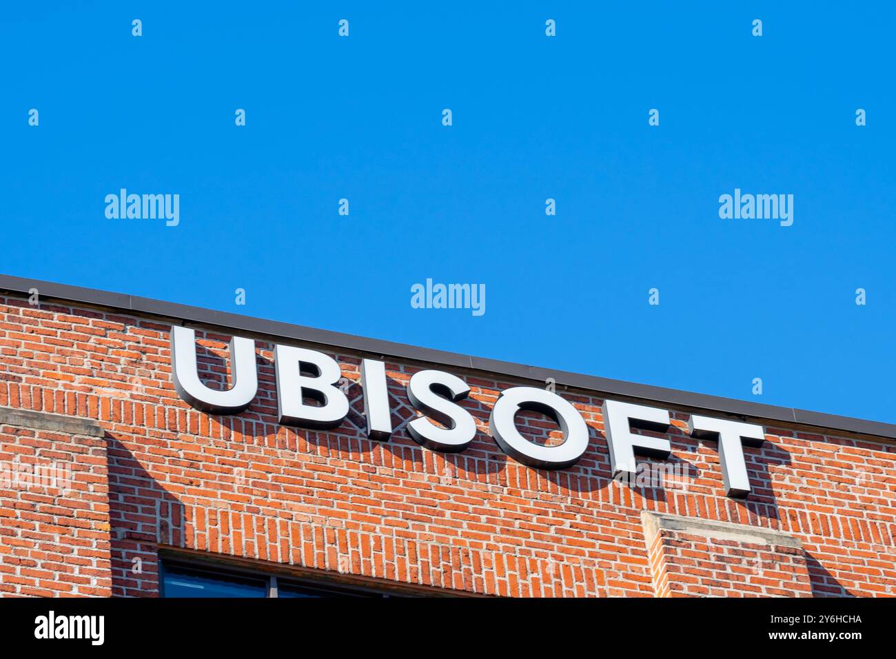 Sede centrale di Ubisoft Toronto a Toronto. Foto Stock