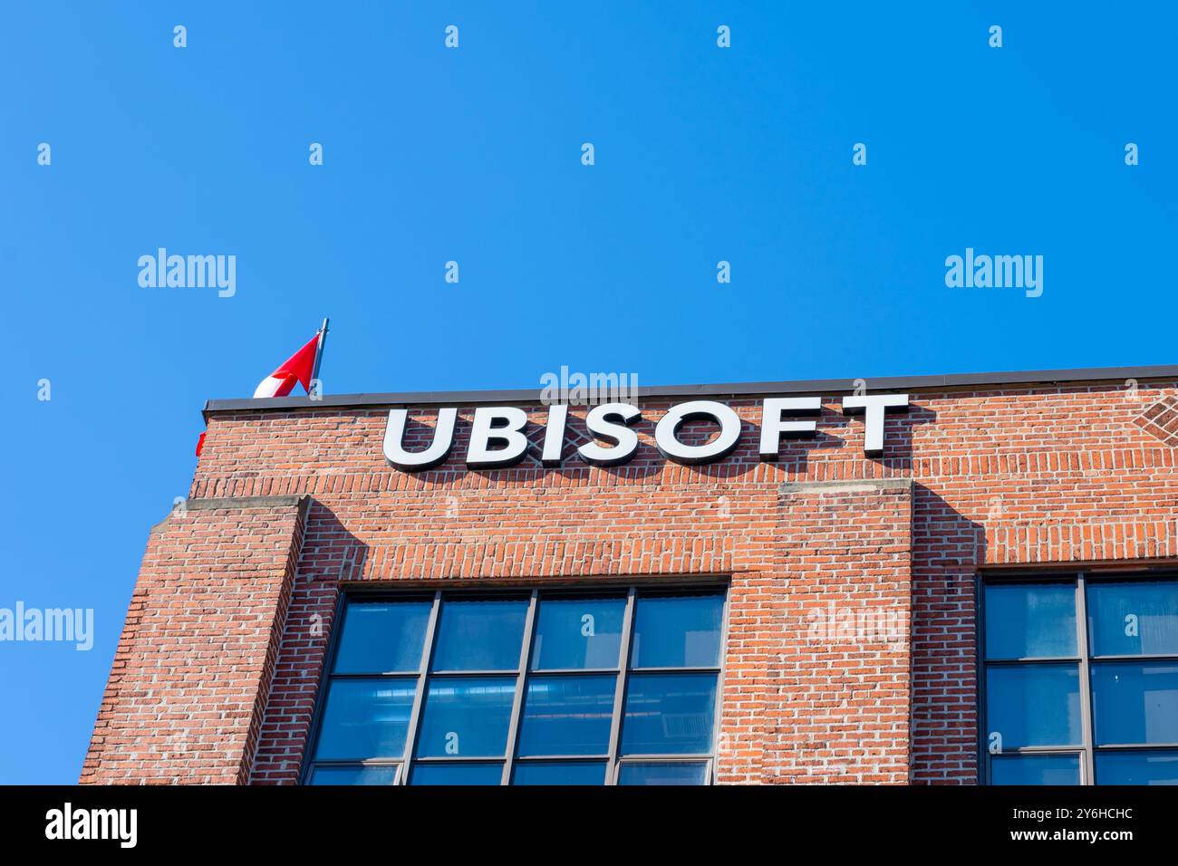 Sede centrale di Ubisoft Toronto a Toronto. Foto Stock