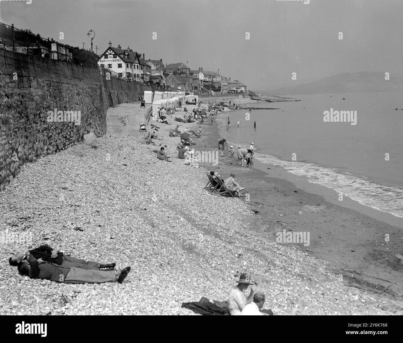 Lyme Regis in Dorset Foto Stock