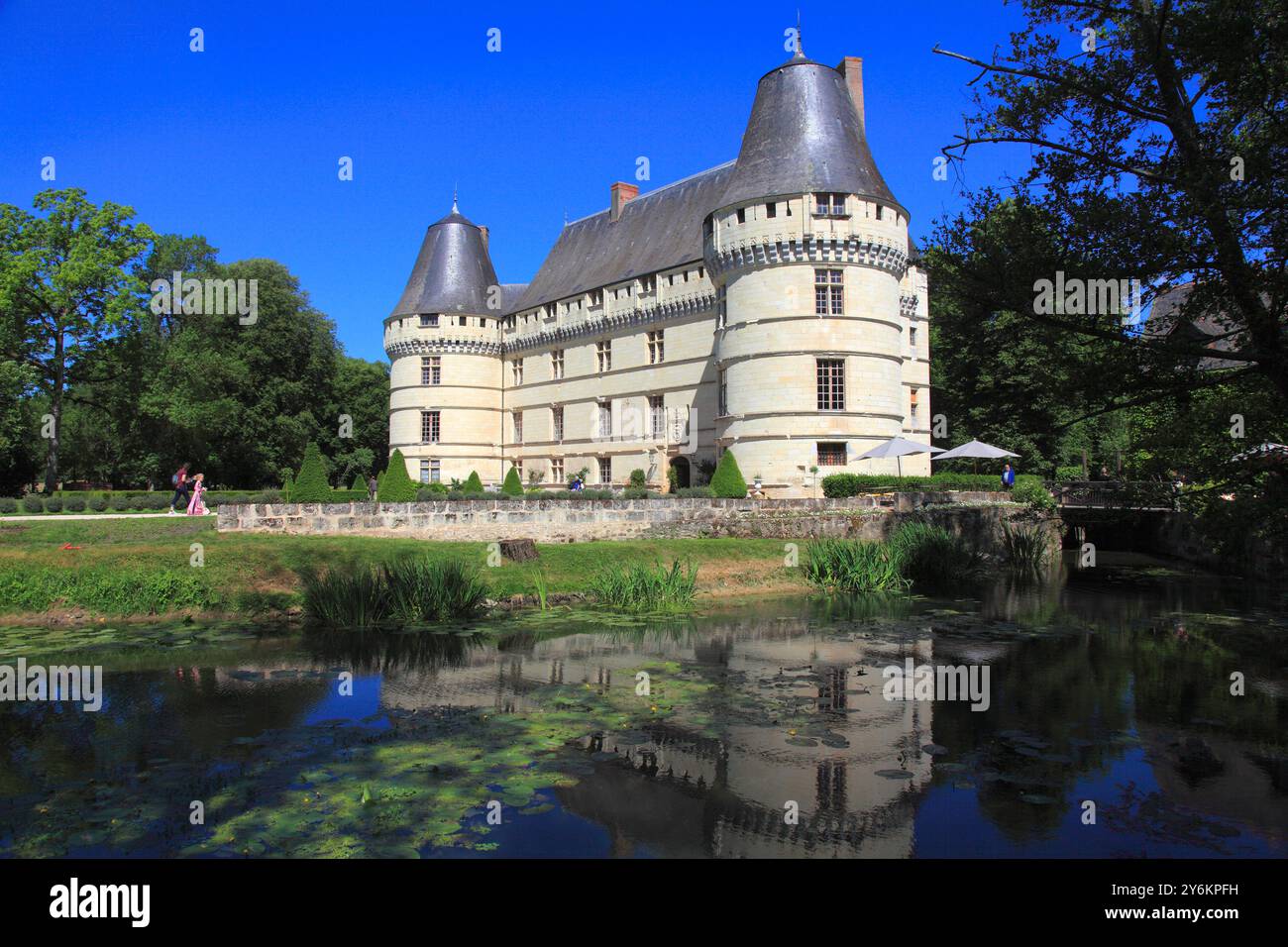 Francia, Centro Val de Loire, dipartimento Indre et Loire (37), castello di Islette Foto Stock