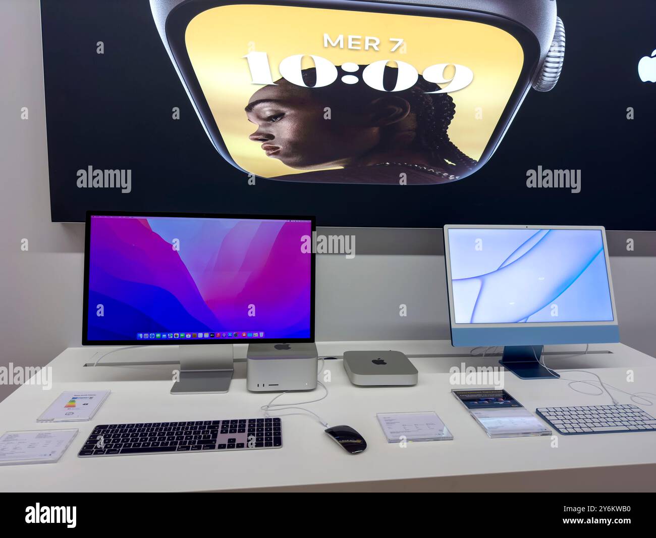 Apple Computers in vendita Foto Stock