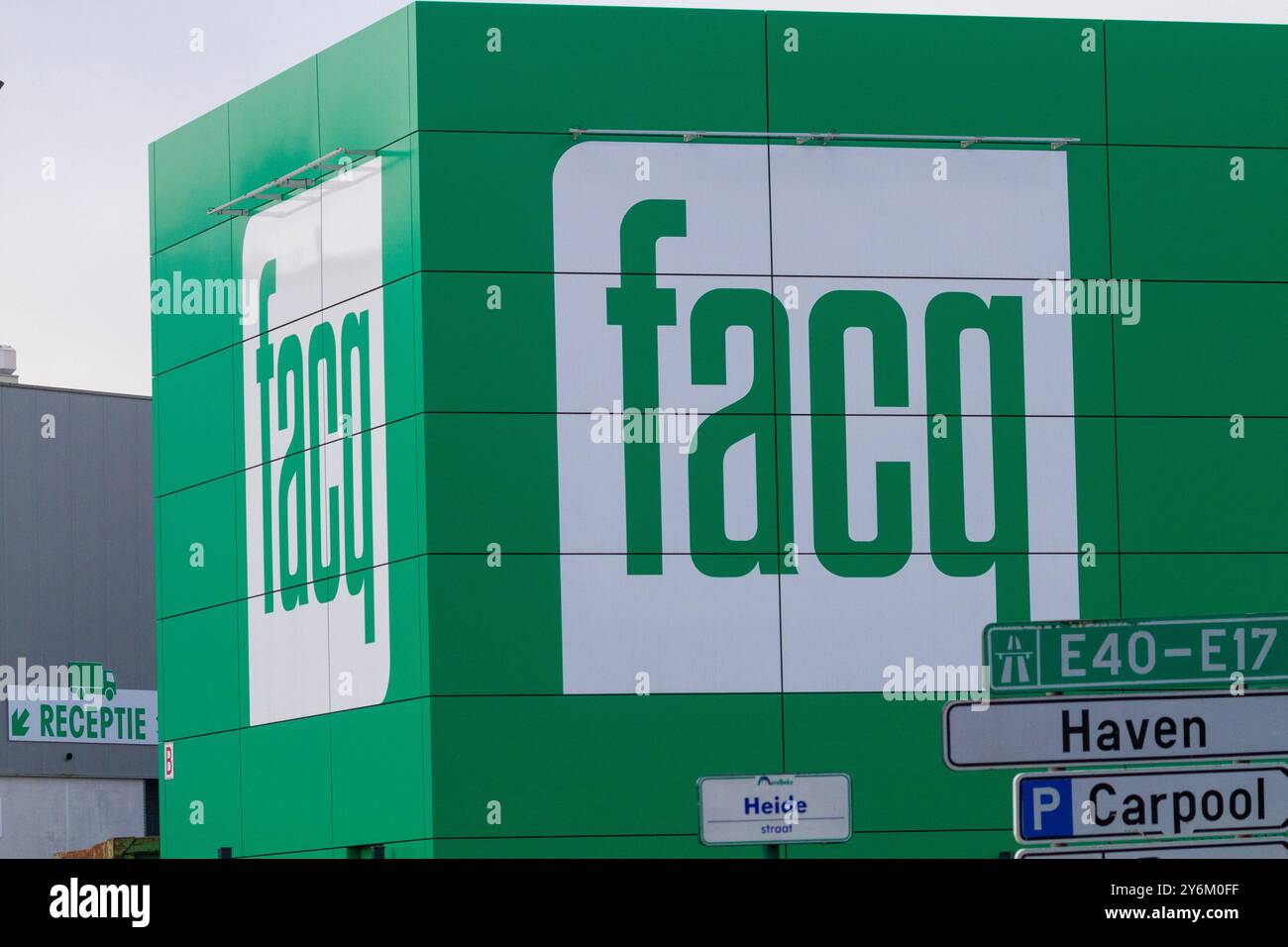 Marchio Facq Foto Stock