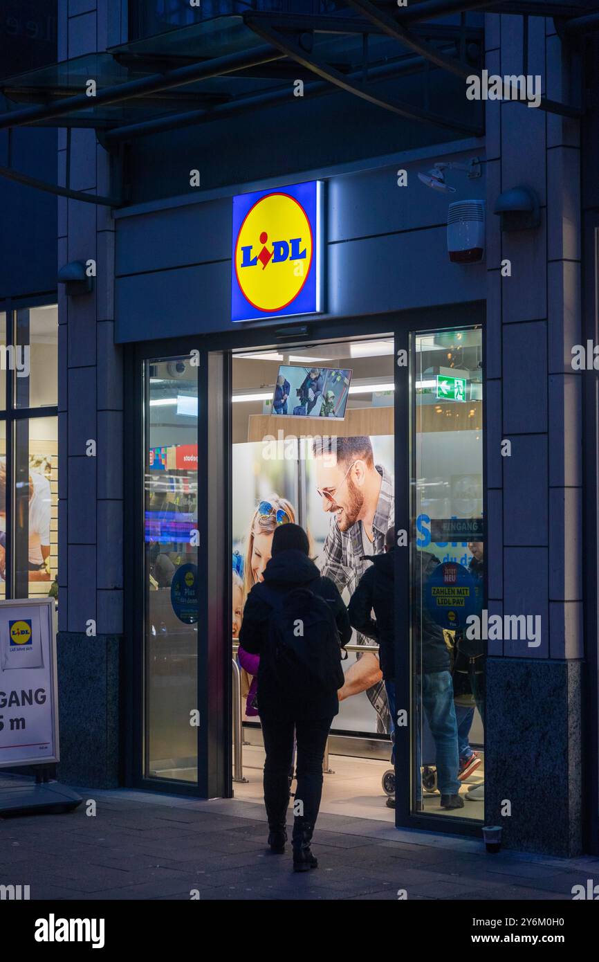 Marchio Lidl Foto Stock