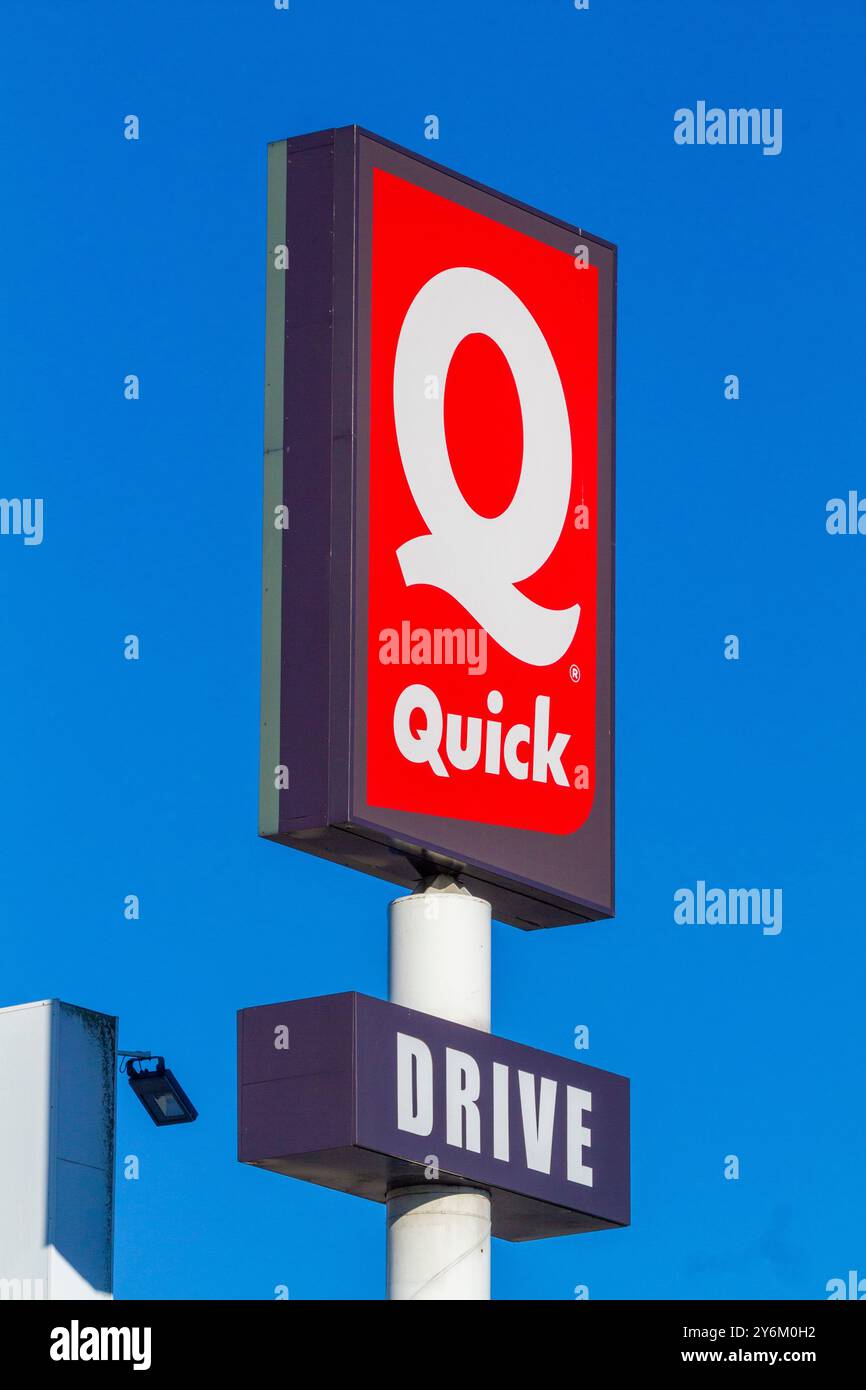 Nome del marchio rapido Foto Stock