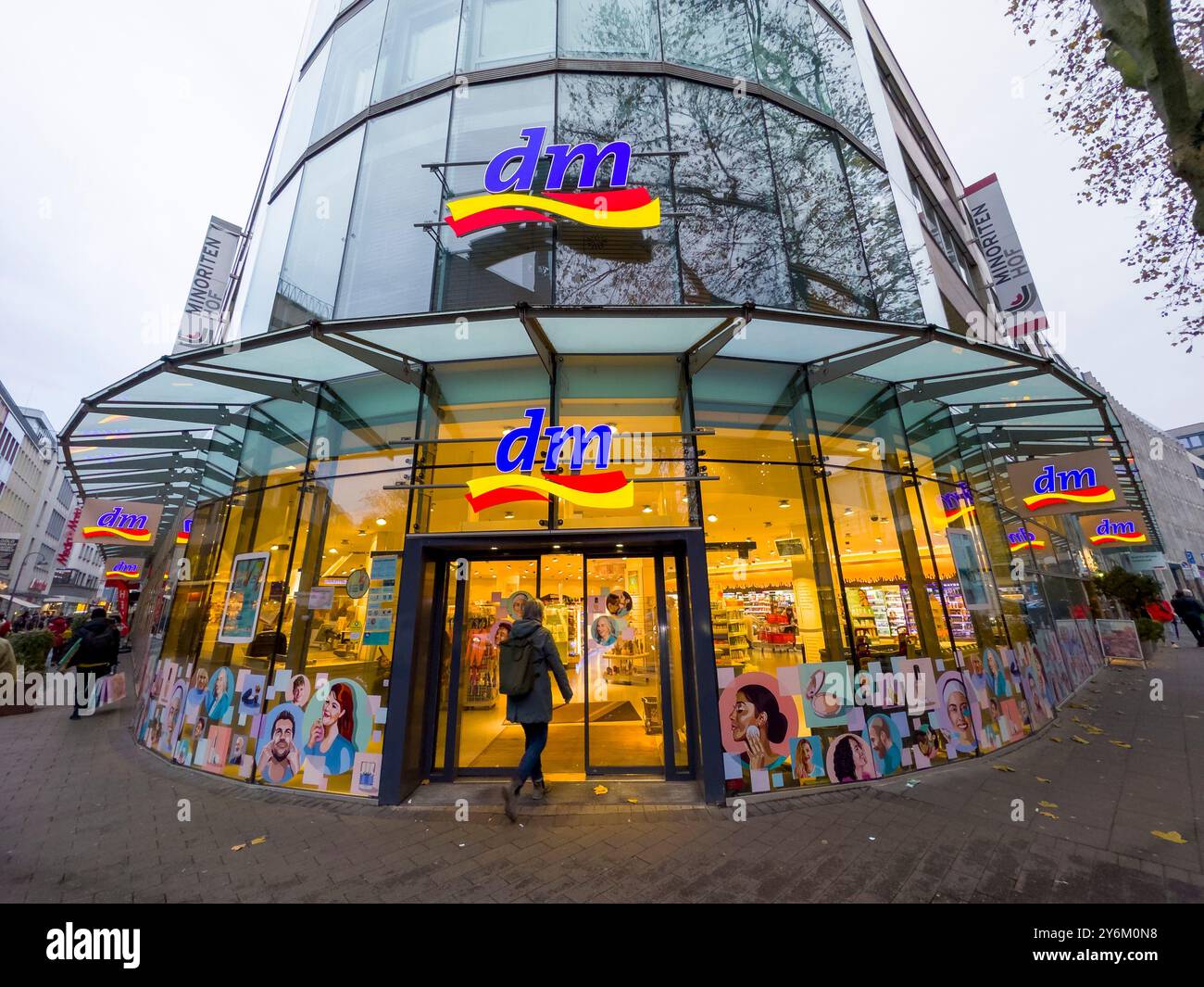 Marchio DM Foto Stock