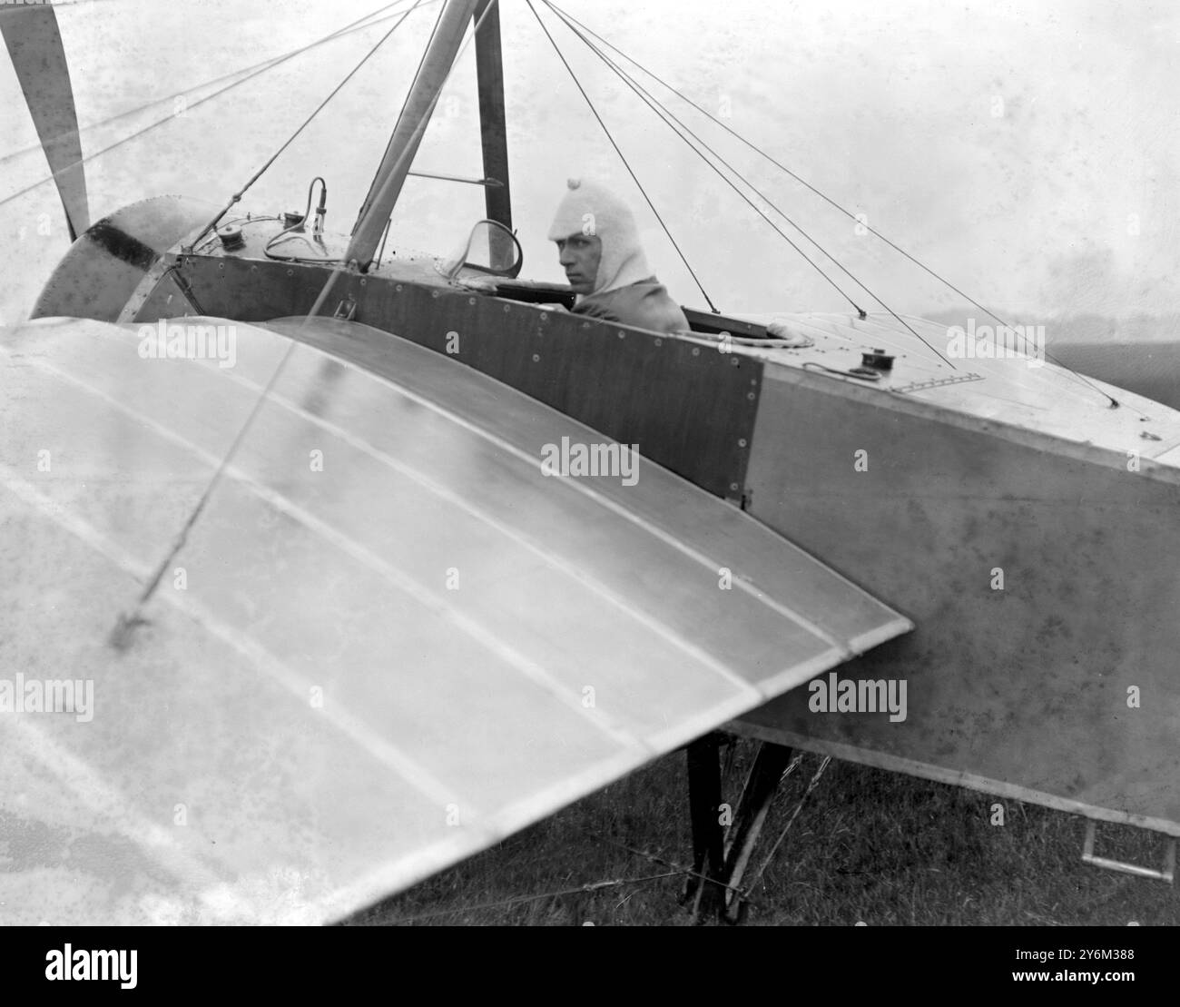 Volo Londra - Manchester - Londra. Louis Noel. probabilmente 1910 anni Foto Stock