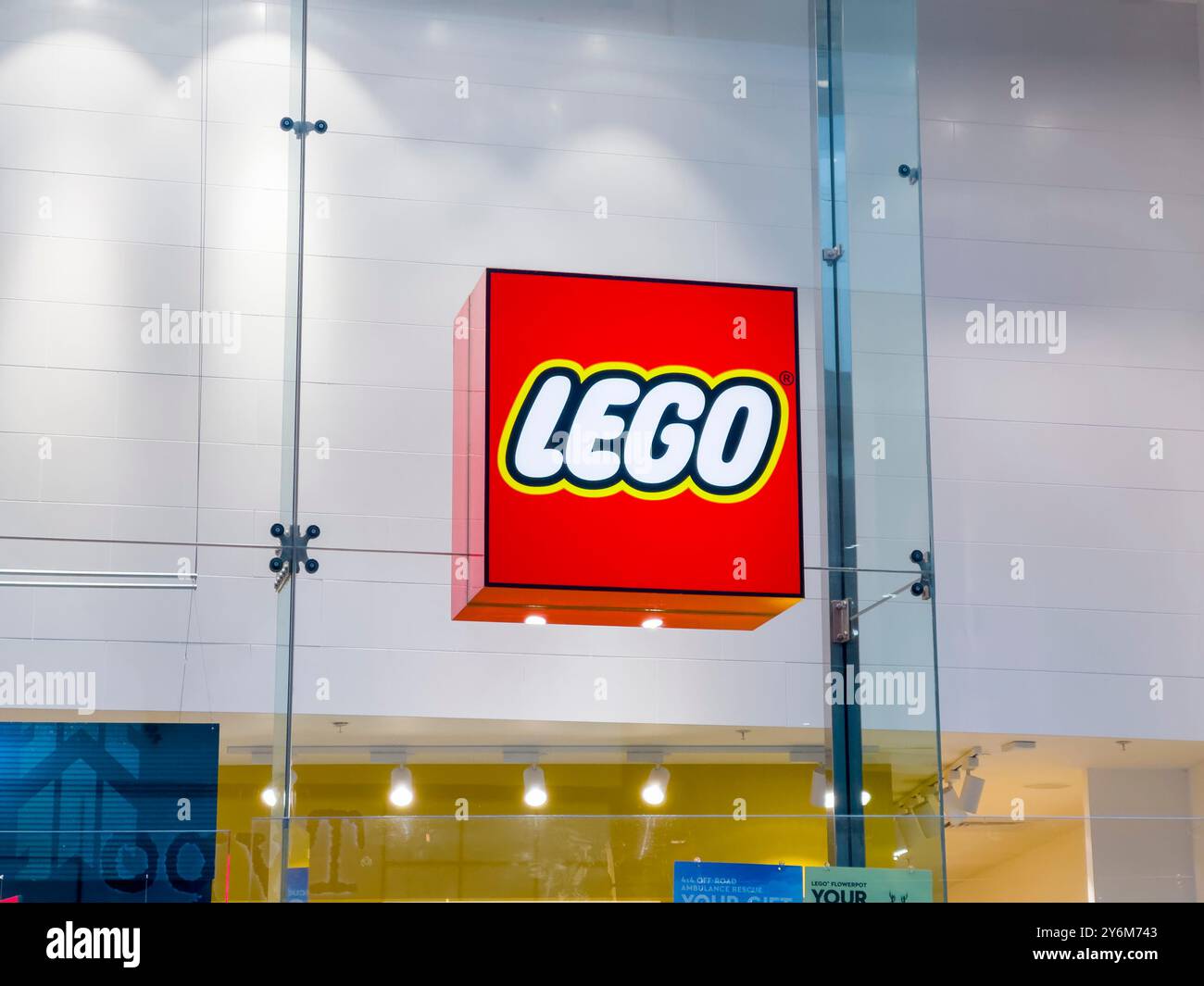 Segno di LEGO Foto Stock