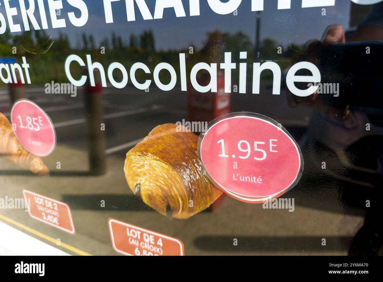 Pane al cioccolato Foto Stock