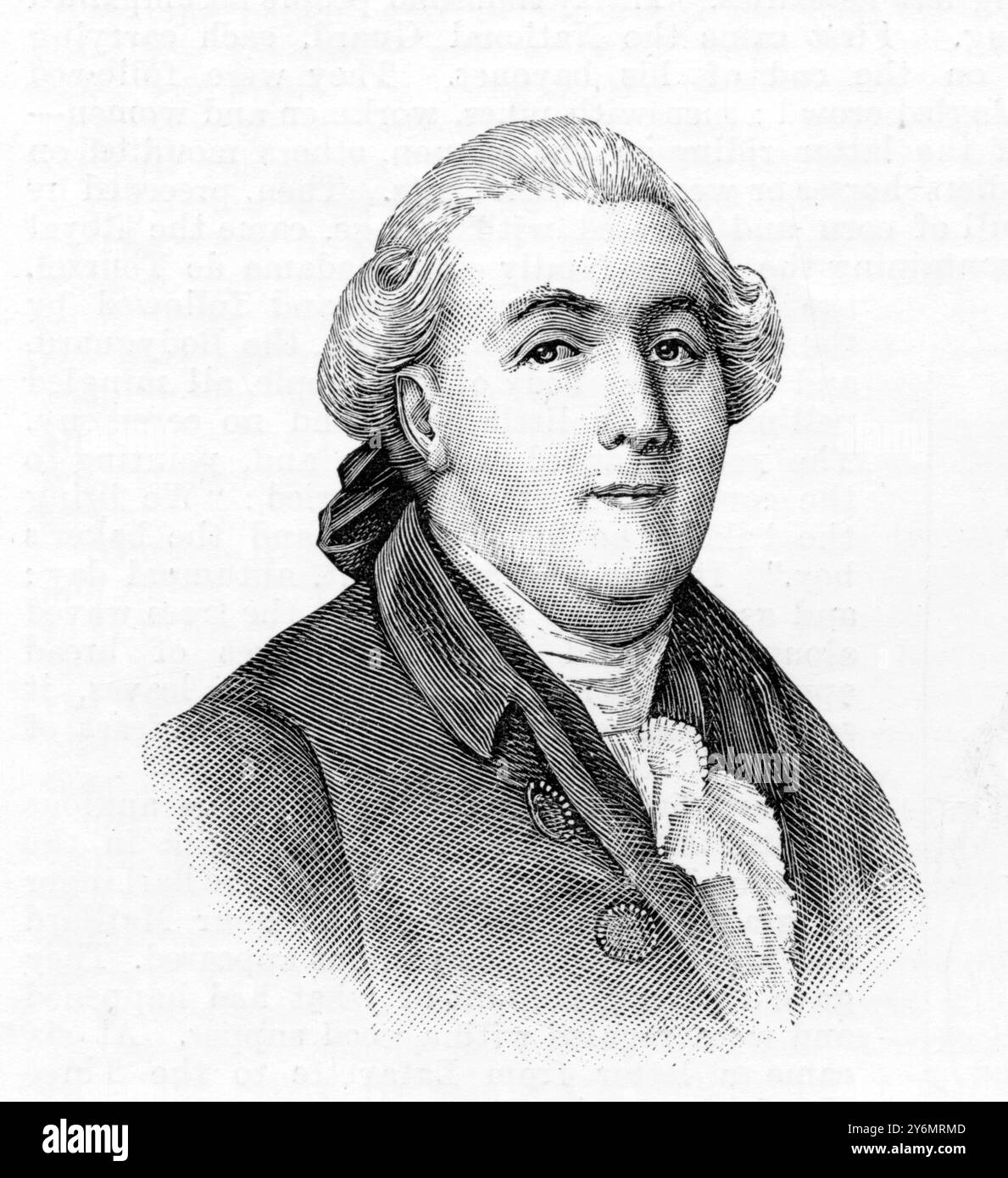 Necker. (Alcuni dei personaggi più notevoli nel 1789) 13 luglio 1889 Foto Stock