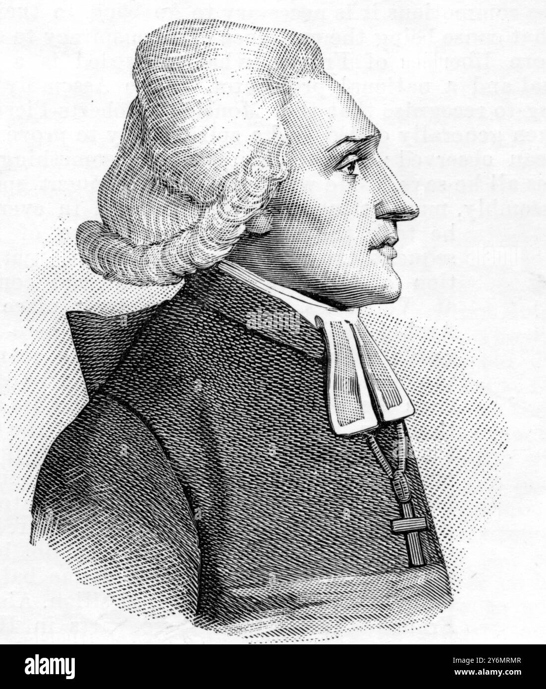 Abbe Gregoire. (Alcuni dei personaggi più notevoli nel 1789) 13 luglio 1889 Foto Stock