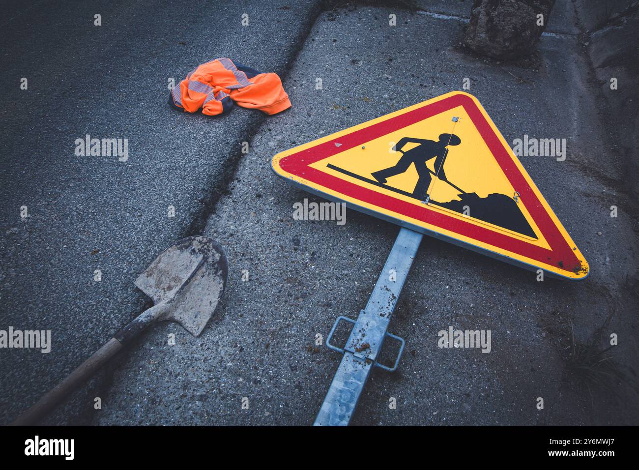 STILL Life sul fronte delle assunzioni nel settore delle costruzioni Foto Stock