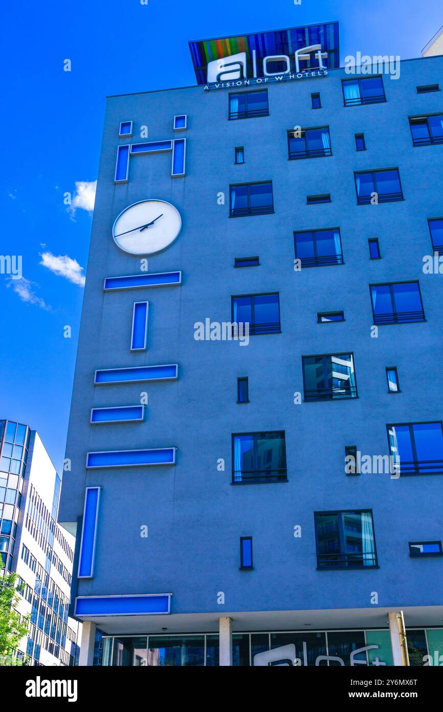 Belgio, Bruxelles, hotel nel centro città, Aloft Hotels Foto Stock