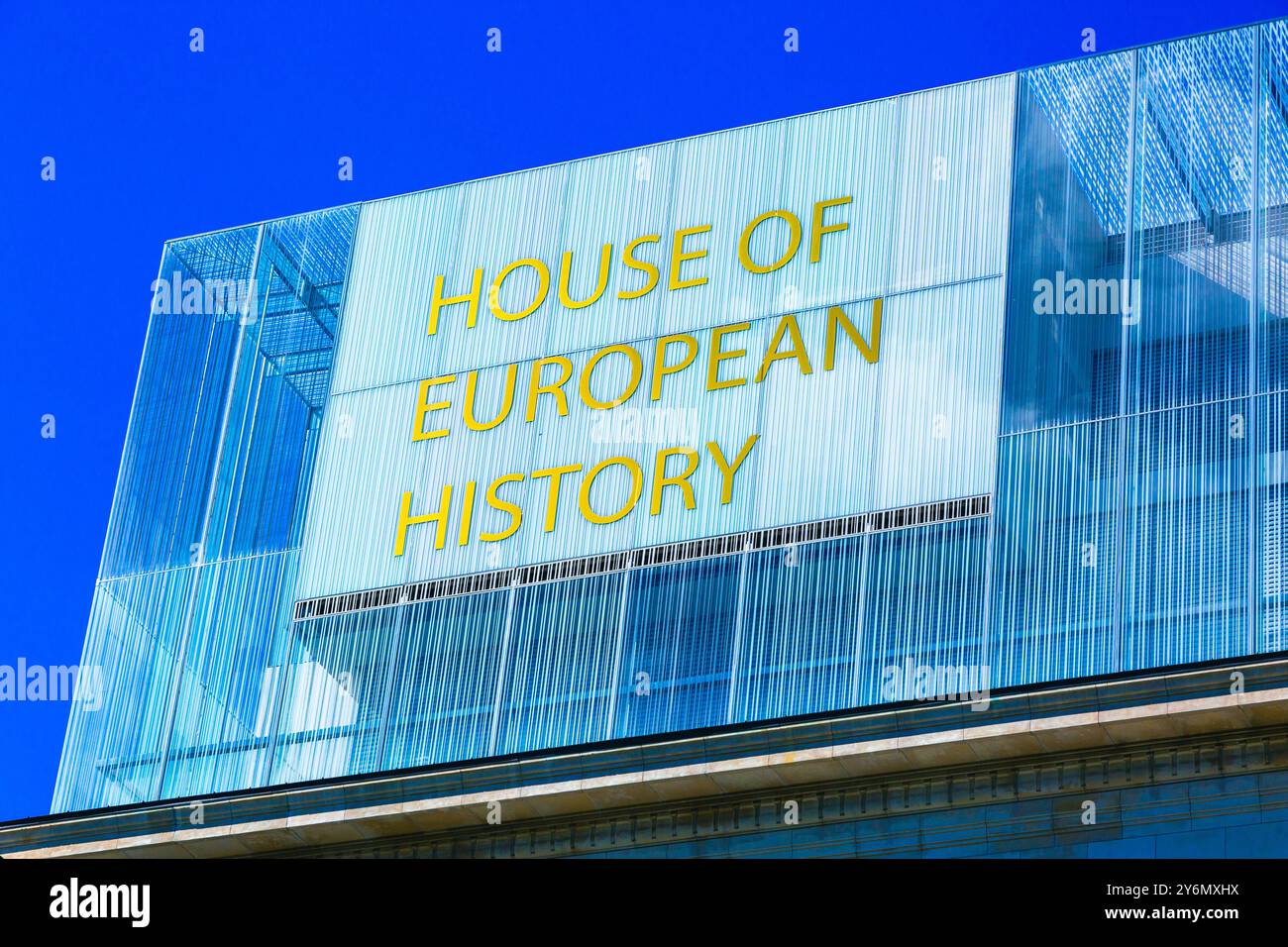 Belgio, Bruxelles, Casa della storia europea Foto Stock