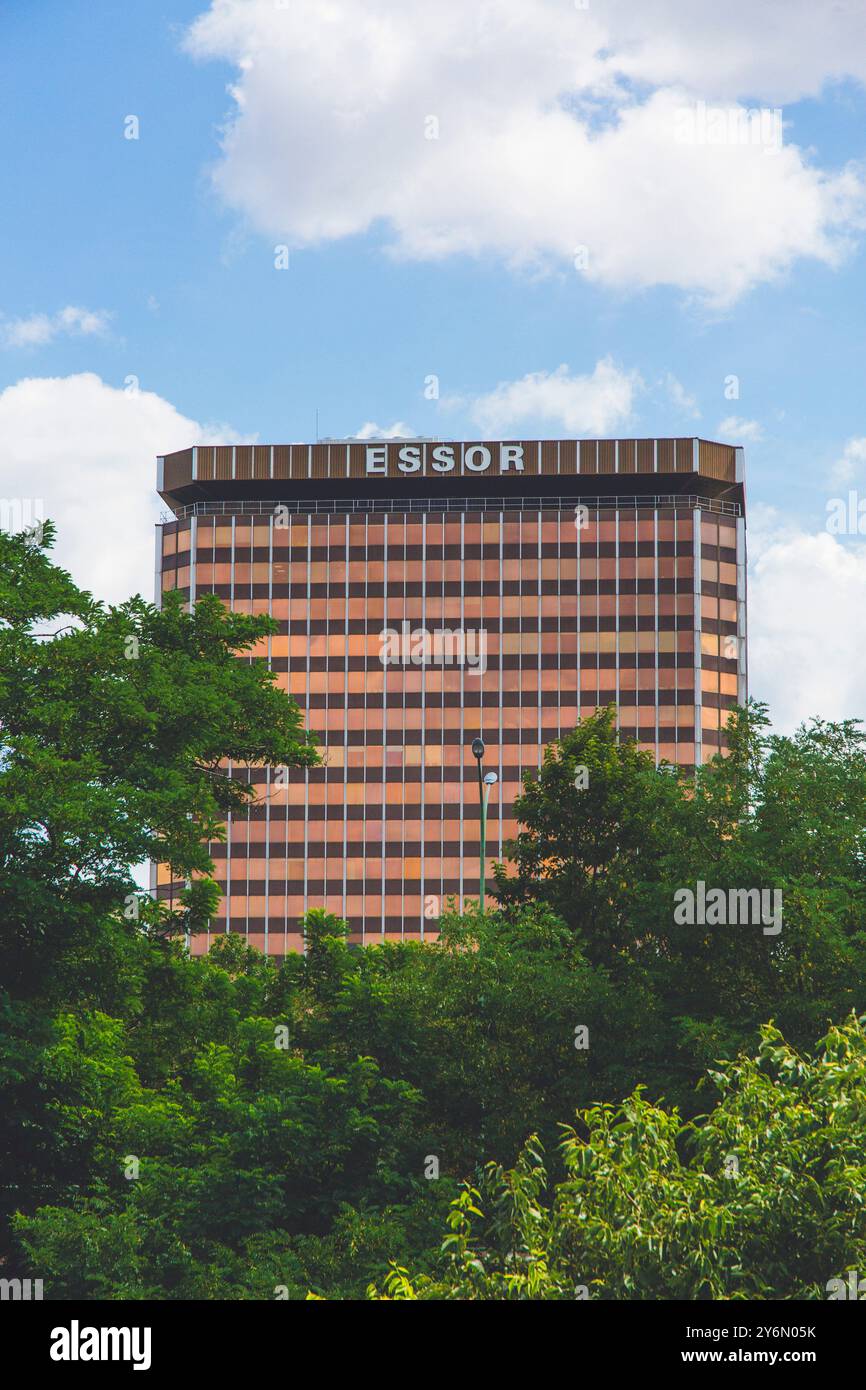 Francia, Parigi, Pantin, centro affari Essor Tower Foto Stock