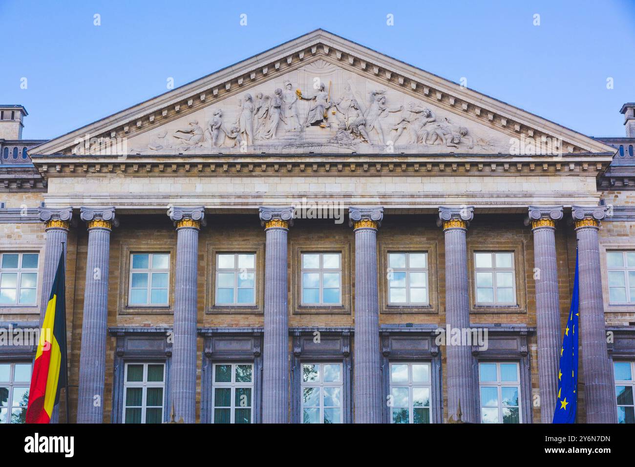 Belgio, Bruxelles, senato, del Belgio, camera dei rappresentanti del Belgio Foto Stock