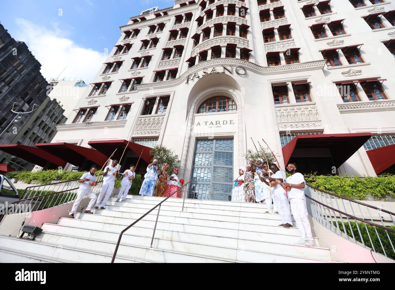 Presentazione culturale a salvador salvador salvador, bahia, brasile - 12 settembre 2024: Vista dell'hotel Fasano nel centro storico della città di Salvador Salvador SALVADOR BAHIA BRASIL Copyright: XJoaxSouzax 120924JOA231 Foto Stock