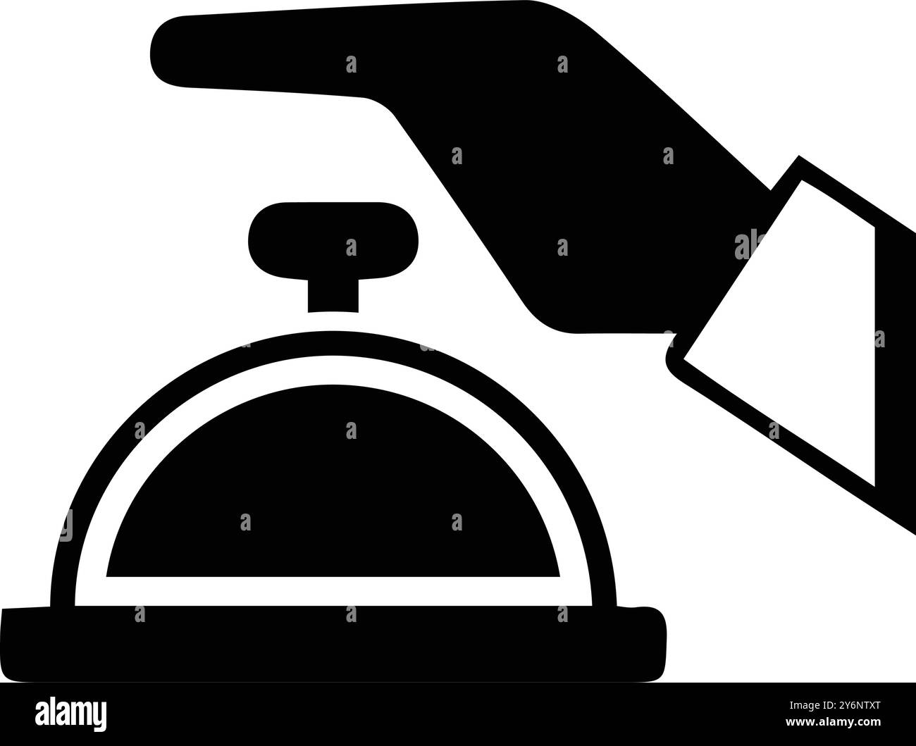 bell, hotel, squillo, icona dell'hotel Illustrazione Vettoriale