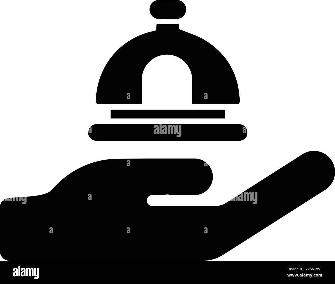 bell, hotel, squillo, icona dell'hotel Illustrazione Vettoriale