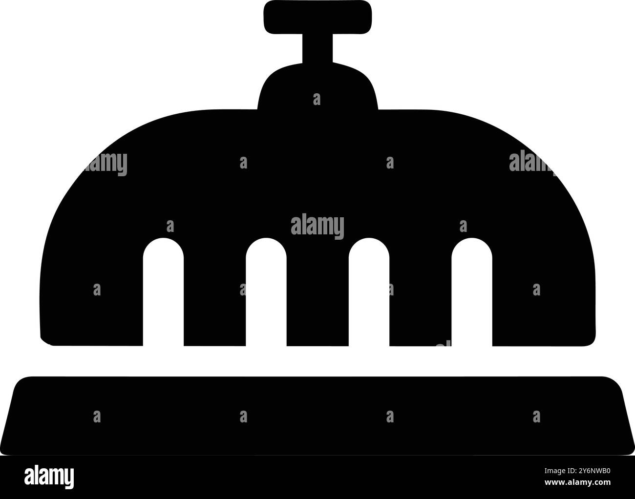 bell, hotel, squillo, icona dell'hotel Illustrazione Vettoriale