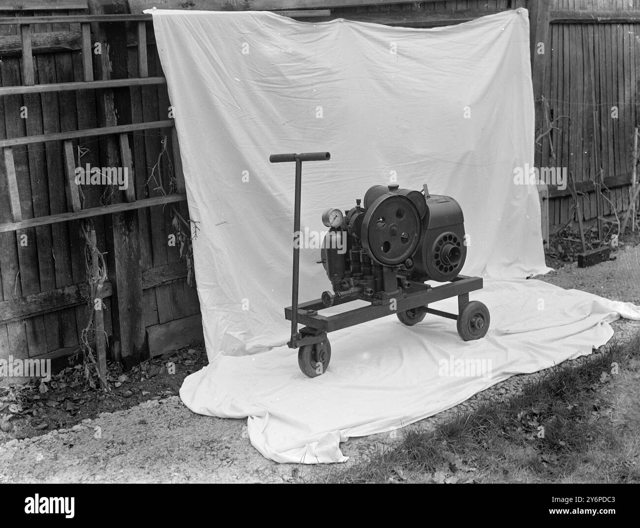 Coleby Cultivator Pump . 22 gennaio 1948 Foto Stock