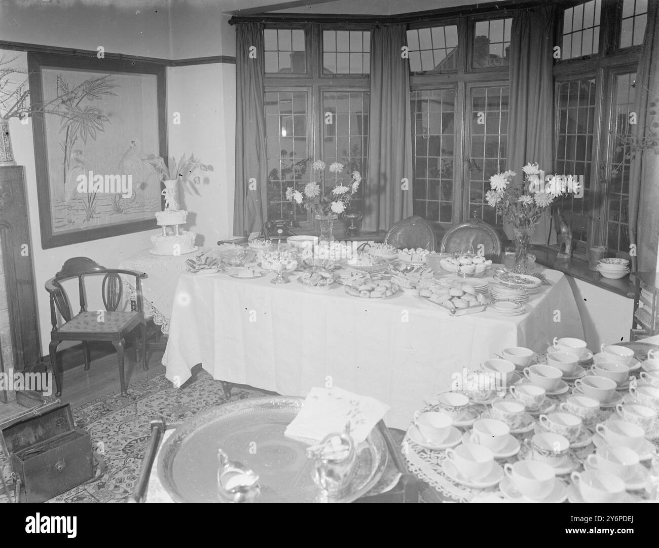 Stethenson - Kayek Wedding 22 gennaio 1948 Foto Stock