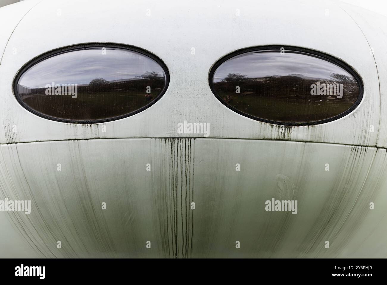 Installazione artistica e architettonica futuro House di Matti Suuronen, Monaco, Baviera, Germania Foto Stock