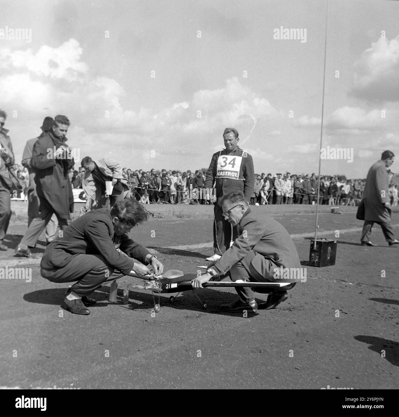 LOPATOV V V V V RADIOCOMANDATO - MODELLI CAMPIONATI MONDIALI DI MODELLINI/ ; 17 AGOSTO 1962 Foto Stock