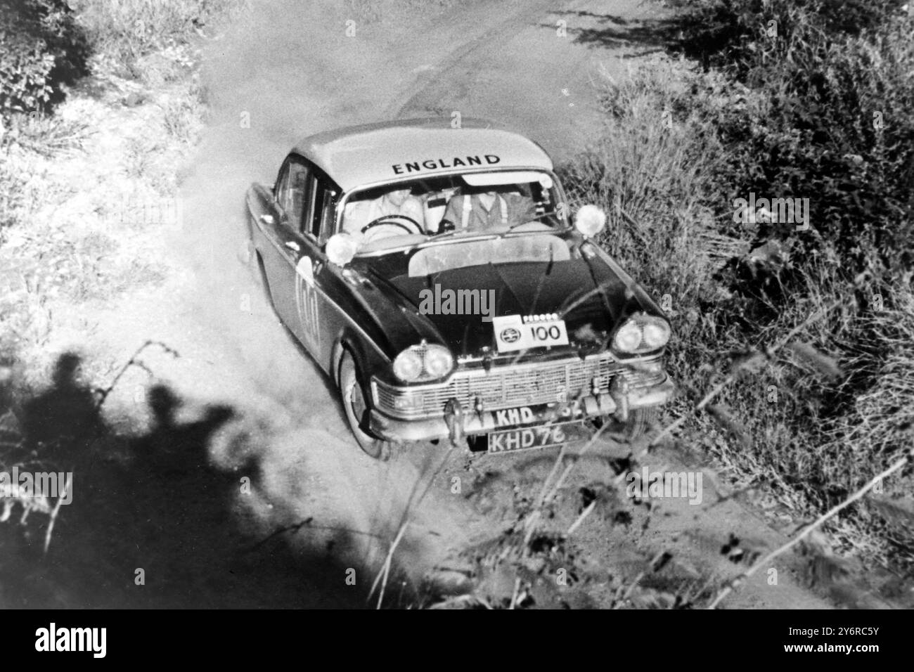 DUNK J TALBOT SAFARI RALLY / ; 19 APRILE 1962 Foto Stock