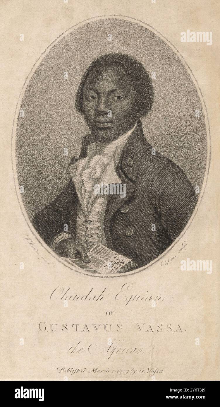 Olaudah Equiano, scrittore e abolizionista Foto Stock