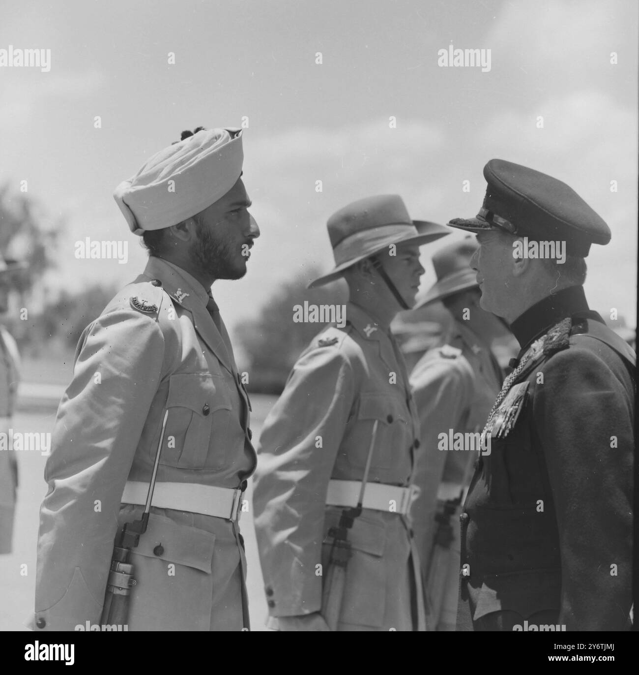 ADDESTRAMENTO DI BASE MULTI-RAZZIALE DELL'ESERCITO NAIROBI 19 OTTOBRE 1961 Foto Stock