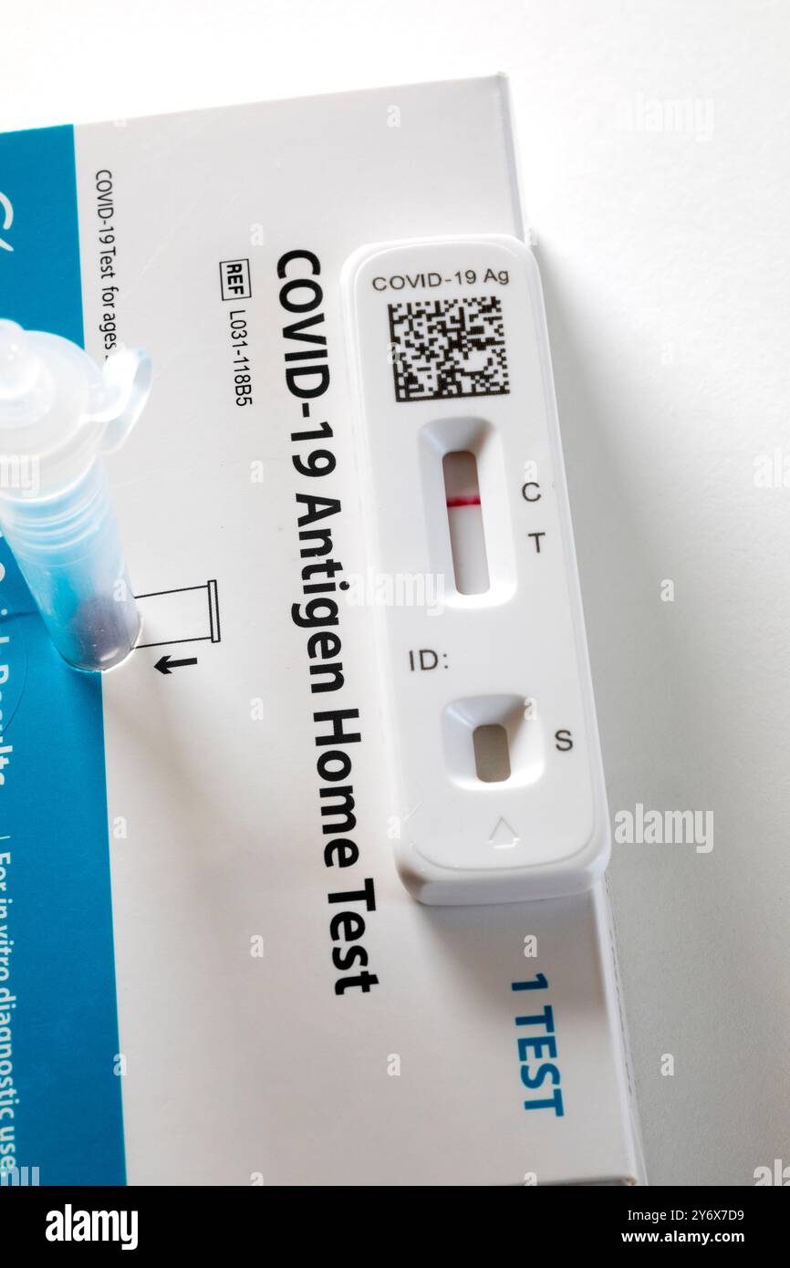 WA26112-00..... WASHINGTON - COVID-19 Antigen Home test. Foto Stock
