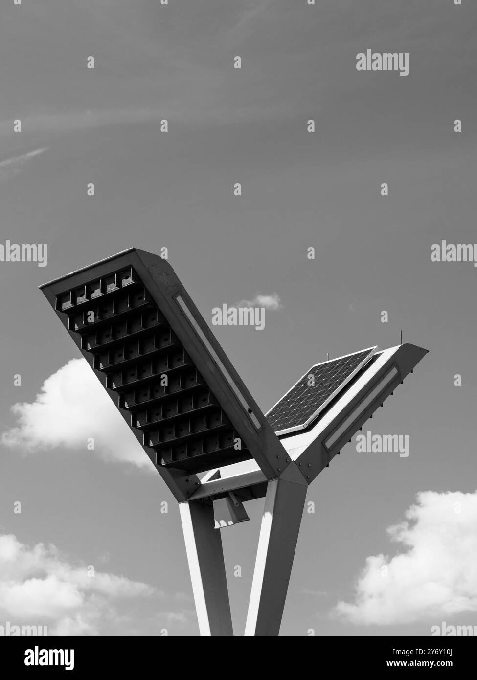 Cardiff Bay Swift Tower, Cardiff Bay, Cardiff, Galles, Regno Unito, GB. Foto Stock